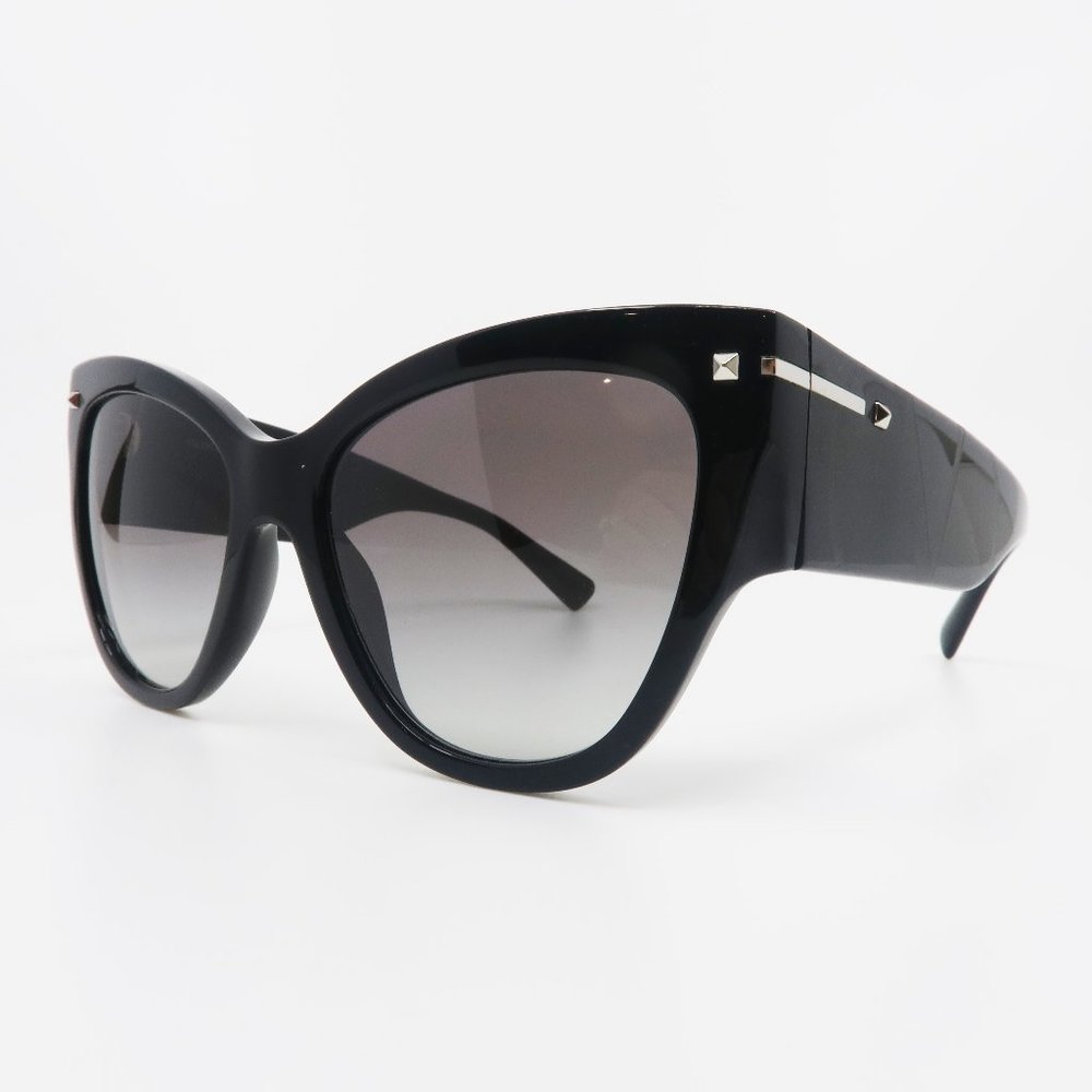 Valentino VA 4028 5001/11 Black Sunglasses - Picture 2 of 7